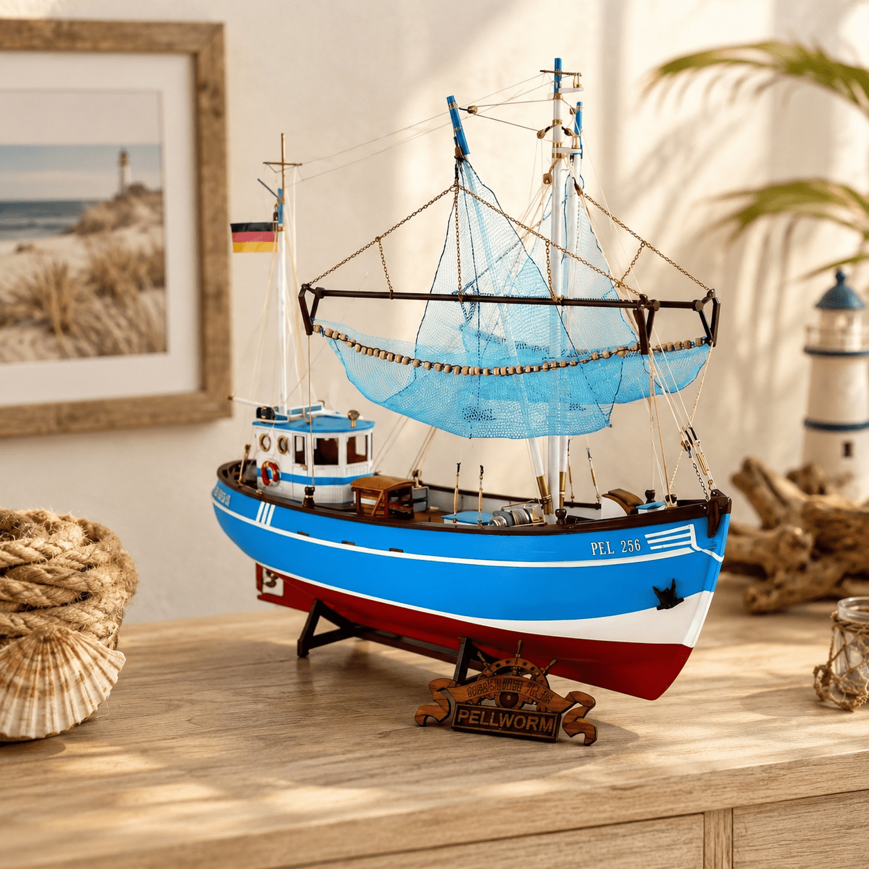 1:35スケール ドイツ漁船 木製船模型キット – Ocean Relic Studio
