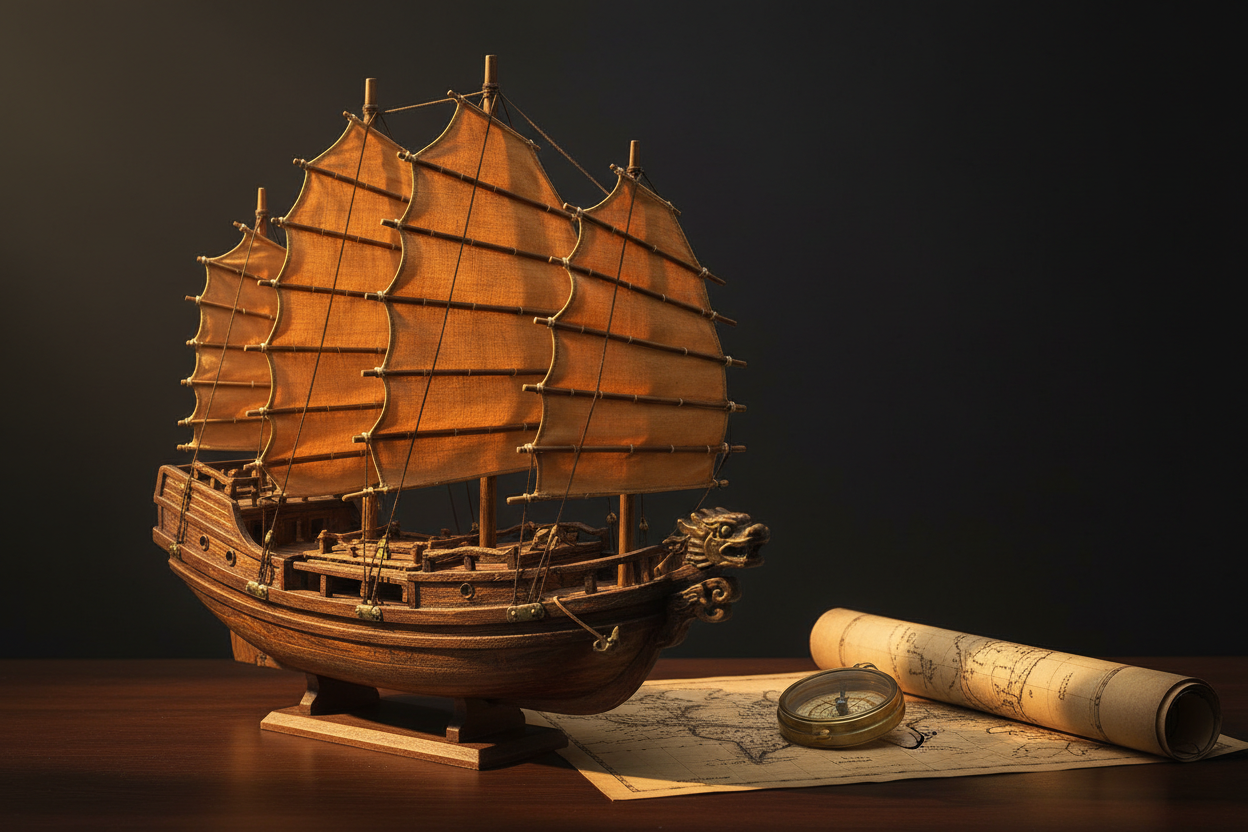 The Junk Sail: Why China's Batten Rig Was the Most Advanced Sailing Technology of Its Age