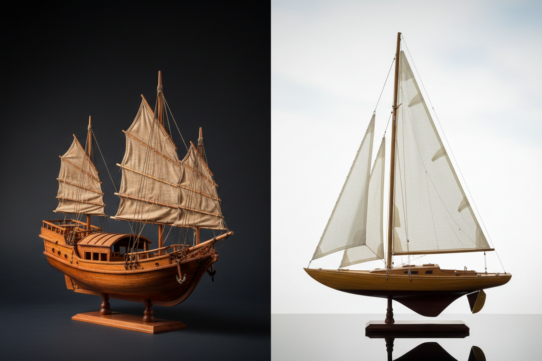 Chinese Junk Ship vs. Sailboat: What's the Difference?