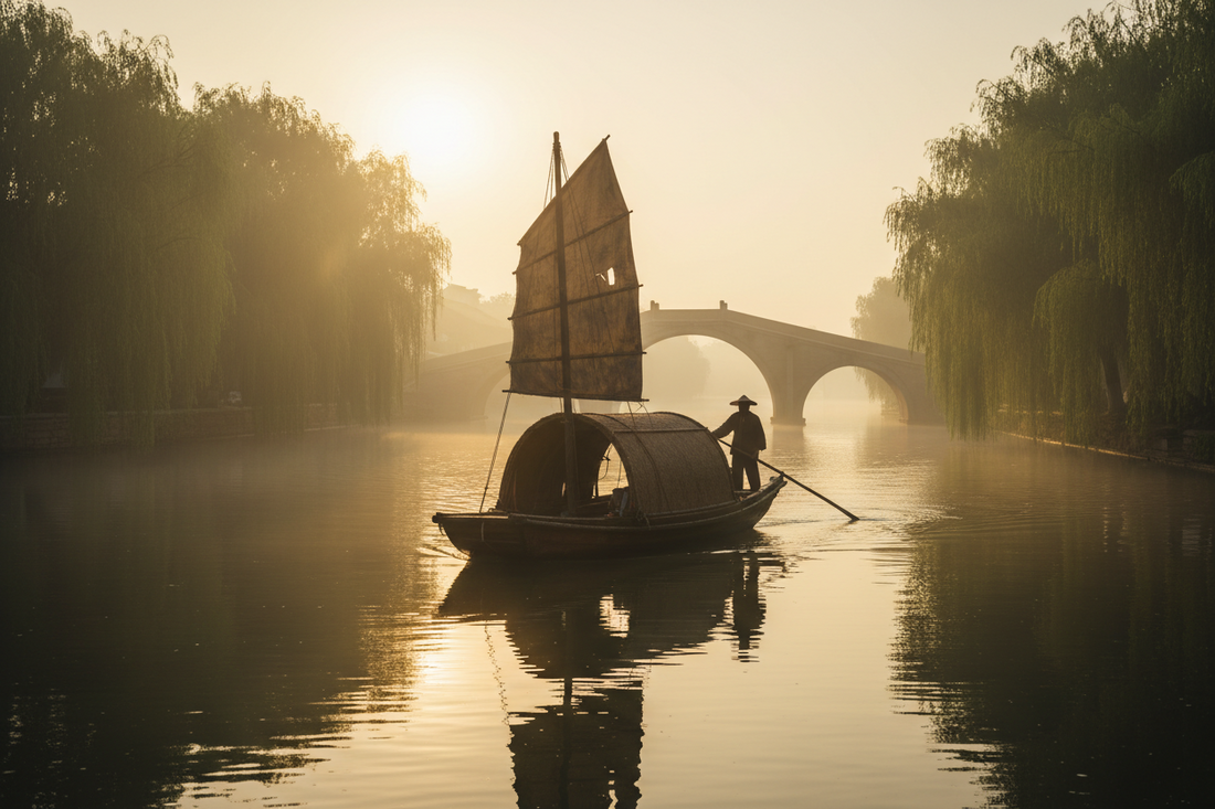 The Chinese River Junk: How Inland Waterways Built an Empire