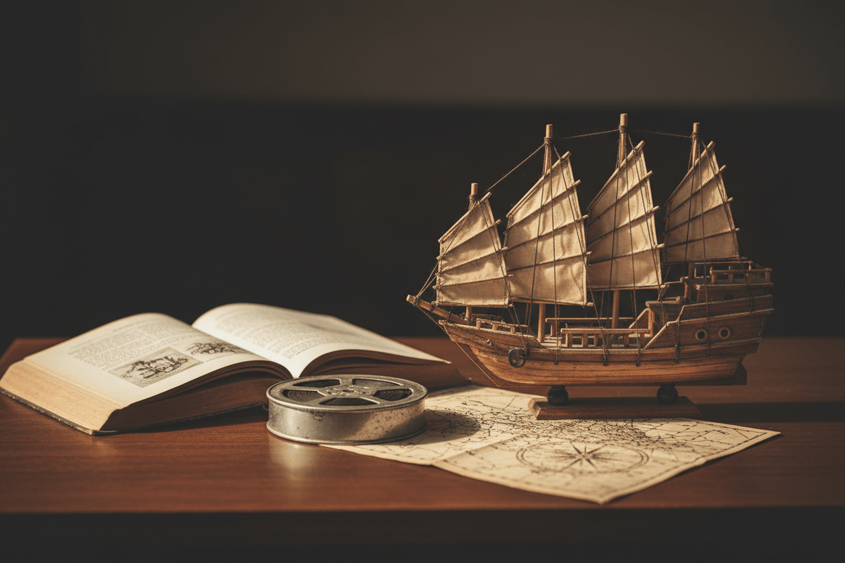 Chinese Ship Models in Film, Literature & Popular Culture - Ocean Relic Studio
