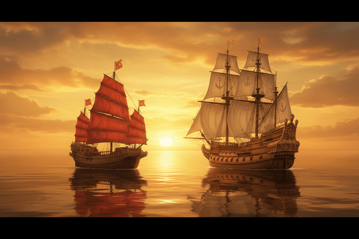 Modelli navali cinesi ed europei a confronto: guida per collezionisti - Ocean Relic Studio