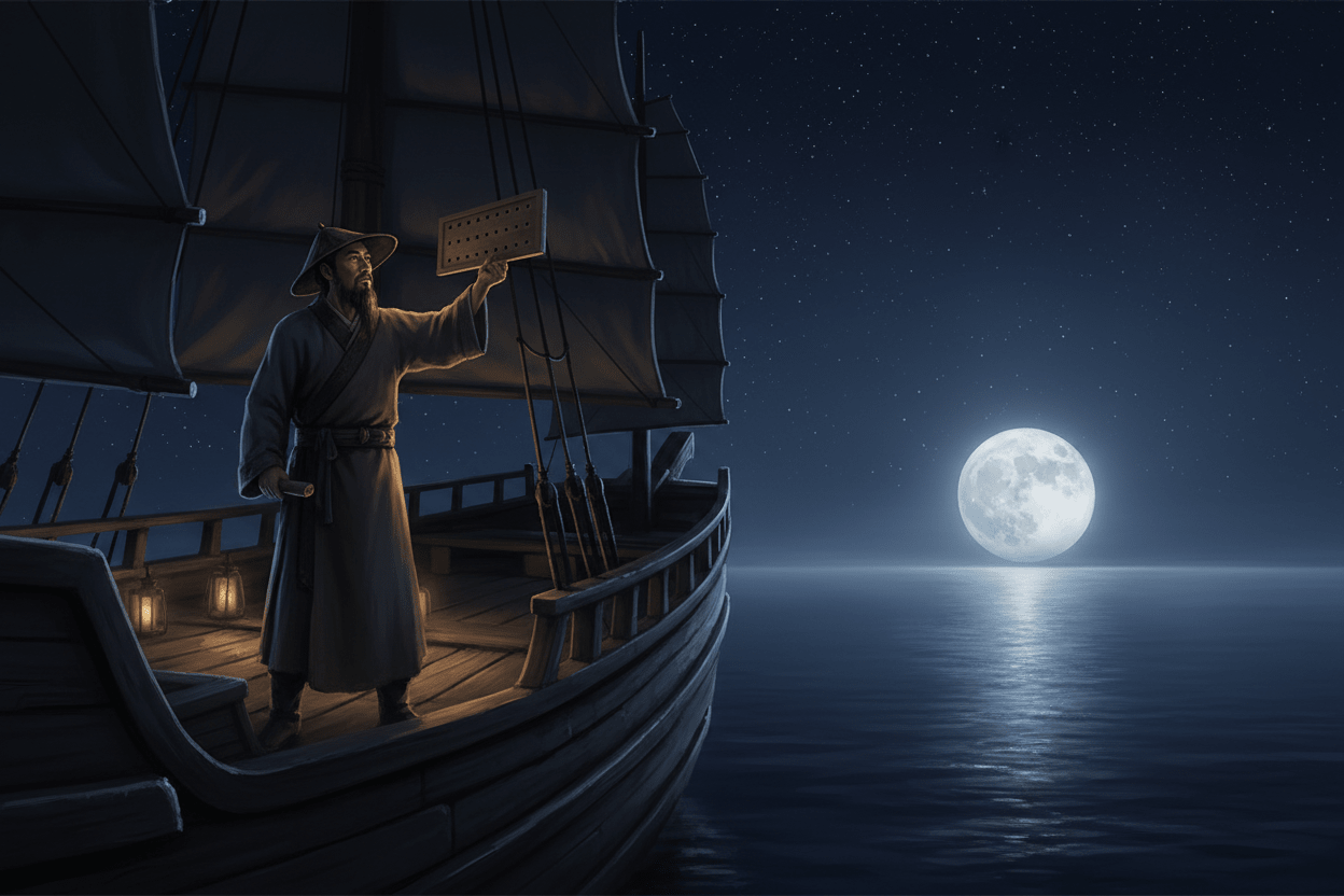 How Ancient Chinese Sailors Navigated the Ocean: Technology, Stars & the Compass - Ocean Relic Studio