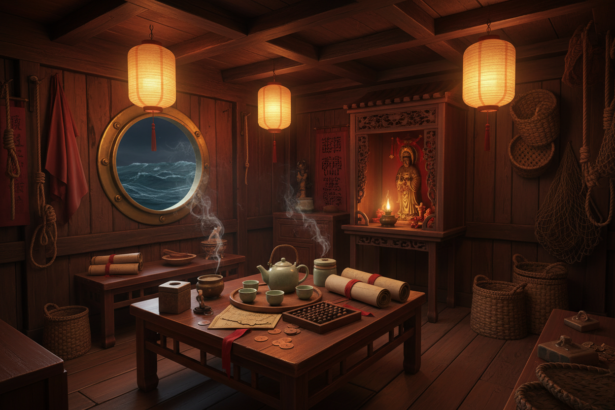 The Merchant's Cabin: What Life Was Really Like Aboard a Chinese Junk on a Long Voyage