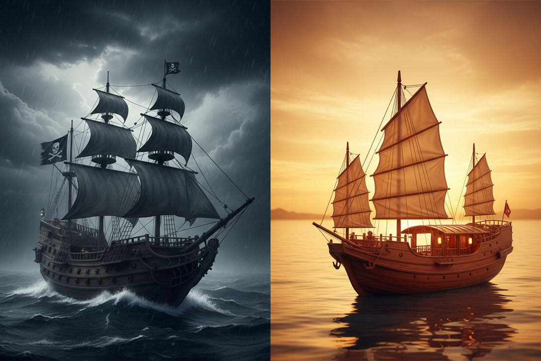 Pirate Ship Model or Chinese Junk? What Serious Collectors Actually Choose