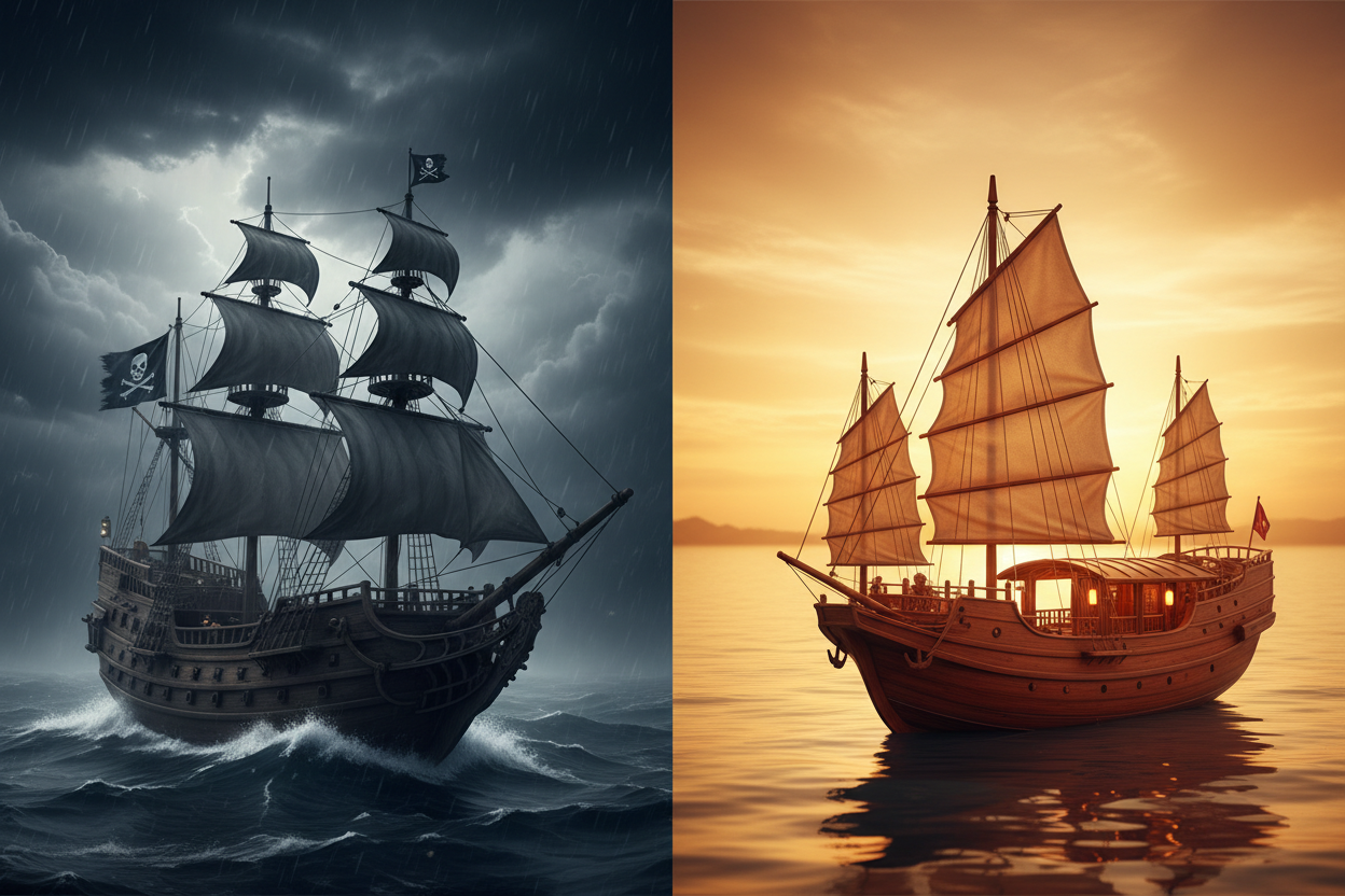 Pirate Ship Model or Chinese Junk? What Serious Collectors Actually Choose