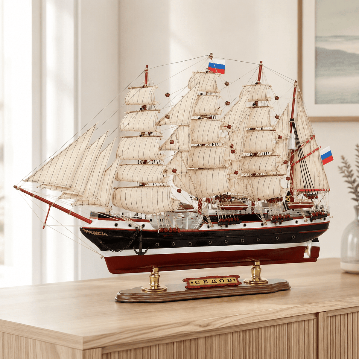 Sedov: History, Culture, and the Art of Wooden Ship Modeling - Ocean Relic Studio