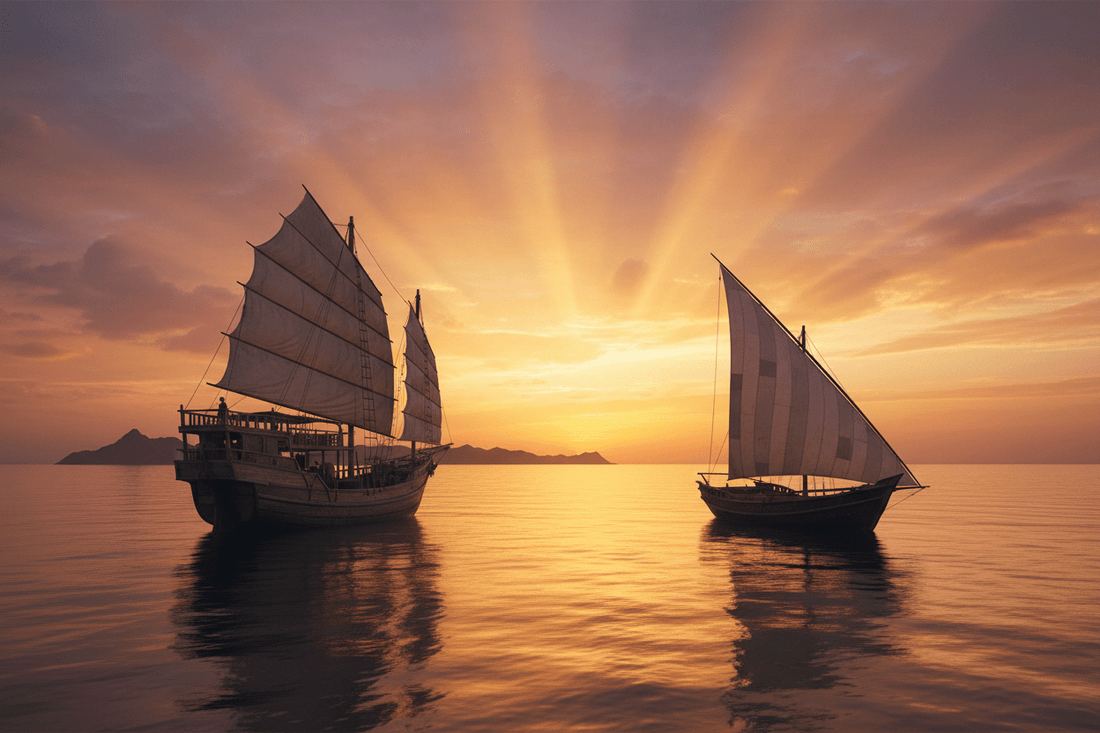 The Arab Merchants Who Sailed to China: How the Dhow Met the Junk on the Maritime Silk Road - Ocean Relic Studio
