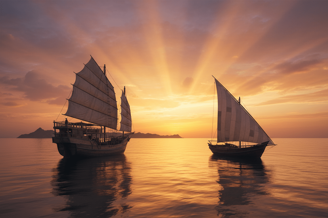 The Arab Merchants Who Sailed to China: How the Dhow Met the Junk on the Maritime Silk Road - Ocean Relic Studio