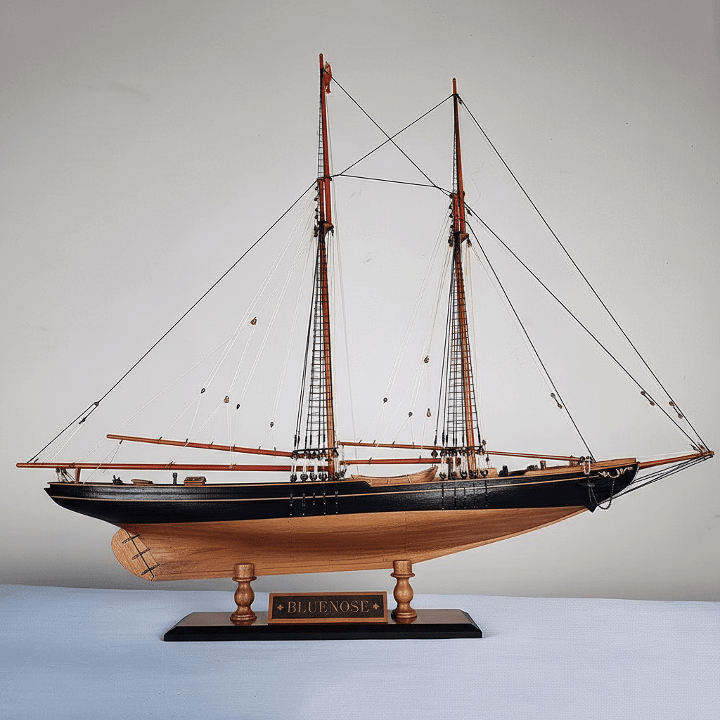 The Art of Building Wooden Ship Model Kits: Craft, Scale, and the Legacy of the Bluenose - Ocean Relic Studio