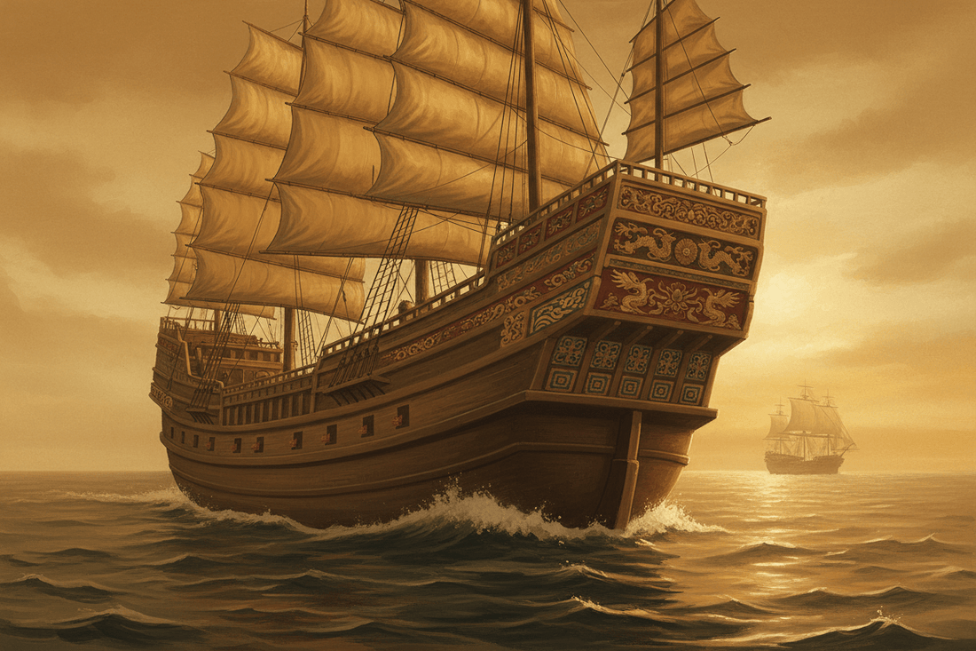 The Chinese Junk in the Colonial Era — Trade, Survival & the VOC - Ocean Relic Studio
