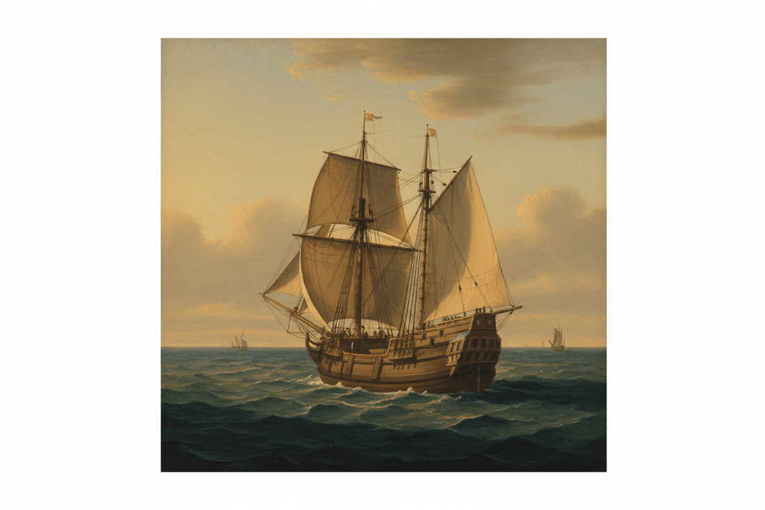 The Dutch Fluyt: How a Cheap, Efficient Cargo Ship Rewrote Global Trade - Ocean Relic Studio