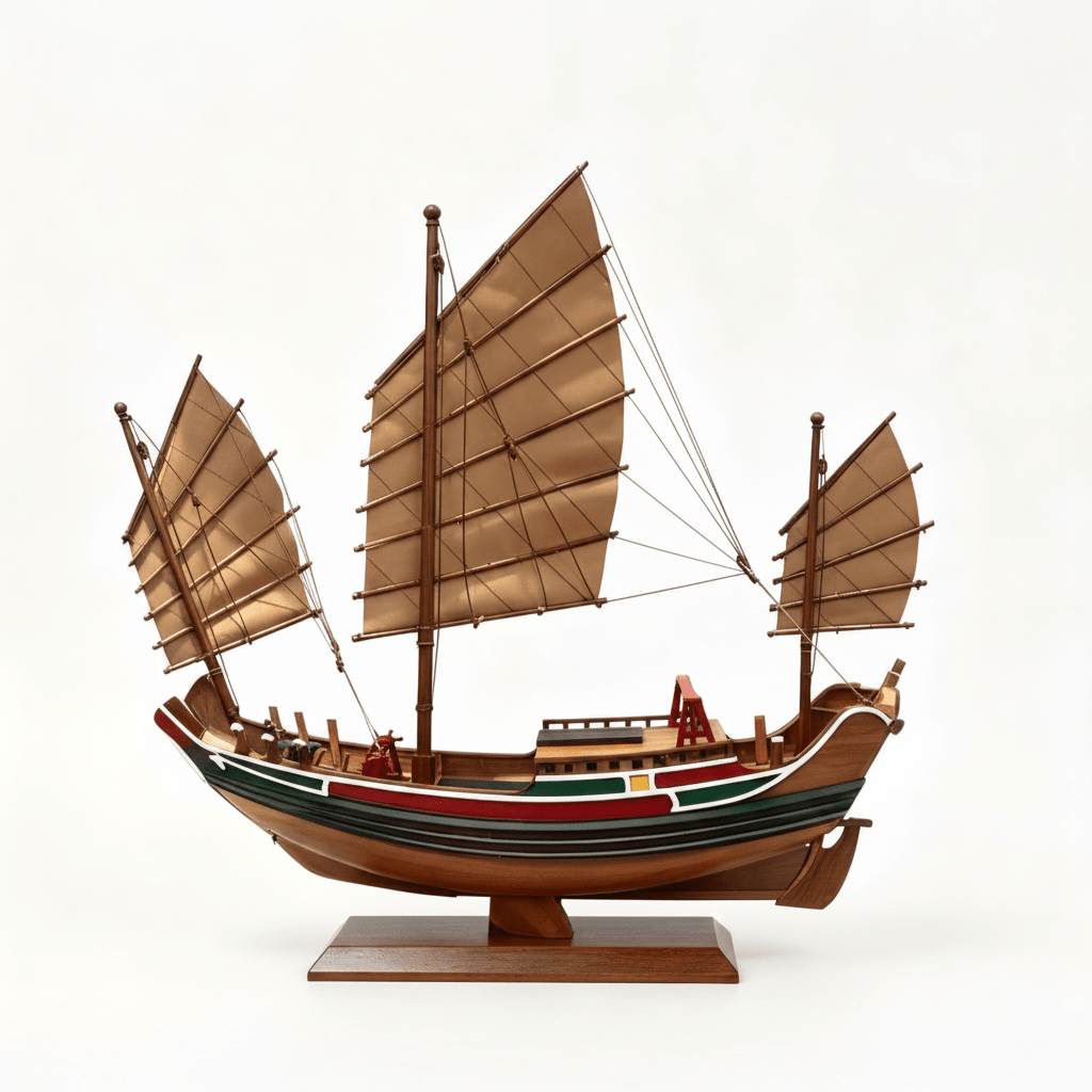 The Executive's Secret: Why a Wooden Ship Model Belongs on Your Desk - Ocean Relic Studio