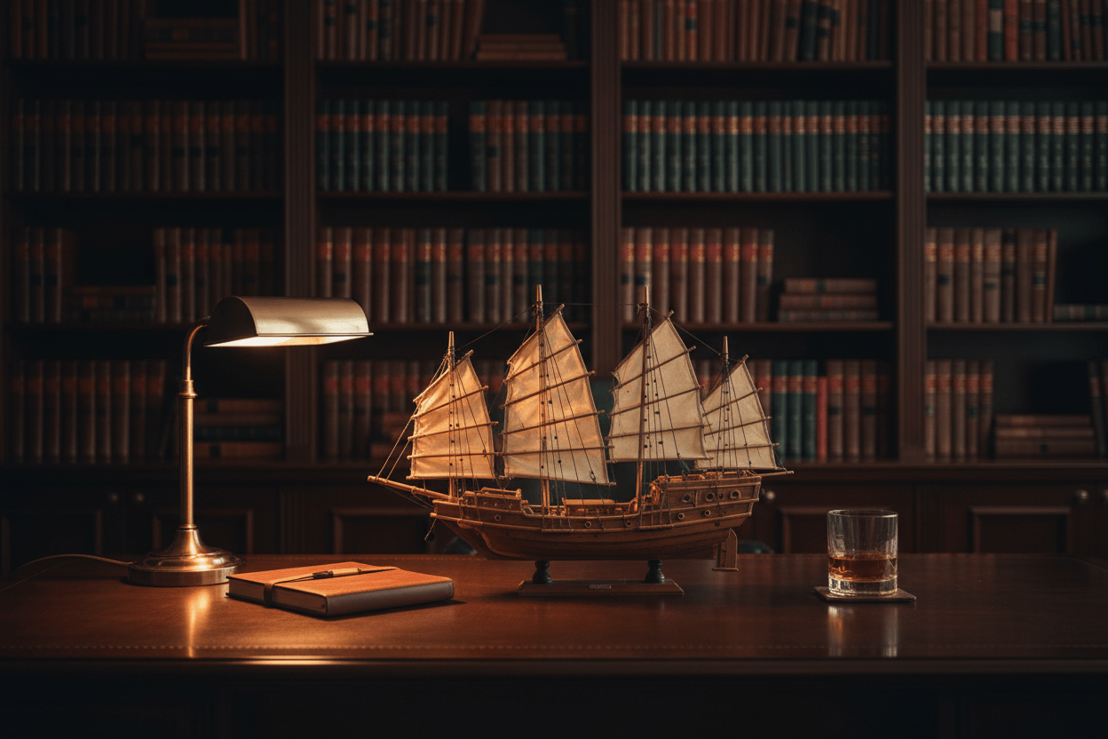 Il segreto dei dirigenti: perché un modello navale in legno merita un posto sulla scrivania - Ocean Relic Studio