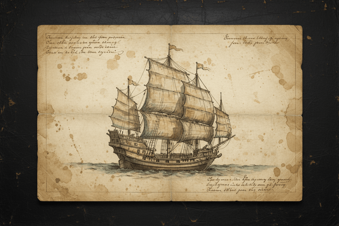 The Junk in Western Eyes: How European Explorers and Artists Depicted Chinese Ships - Ocean Relic Studio