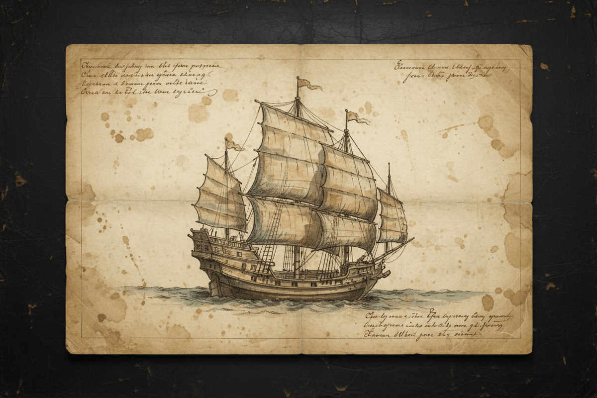 The Junk in Western Eyes: How European Explorers and Artists Depicted Chinese Ships - Ocean Relic Studio