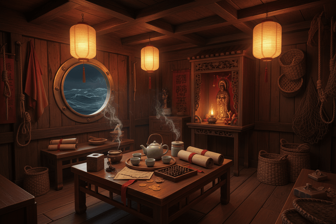 The Merchant's Cabin: What Life Was Really Like Aboard a Chinese Junk on a Long Voyage - Ocean Relic Studio