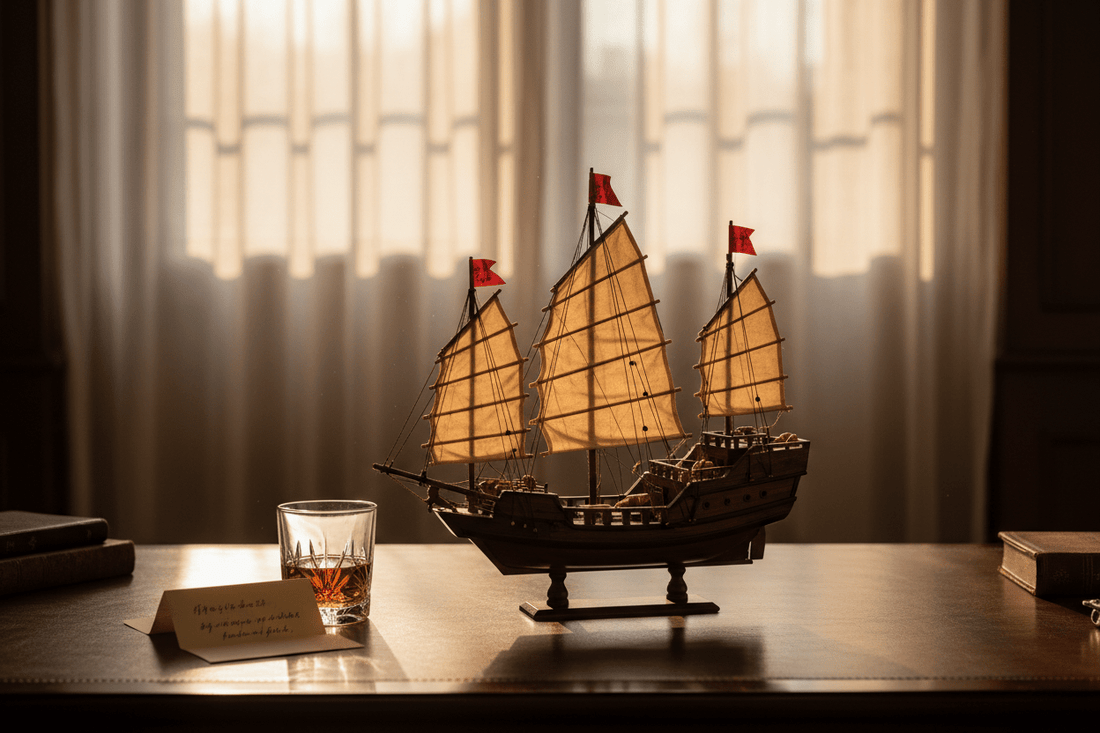 The Retirement Gift Nobody Forgets: Why a Handcrafted Ship Model Marks a Career - Ocean Relic Studio