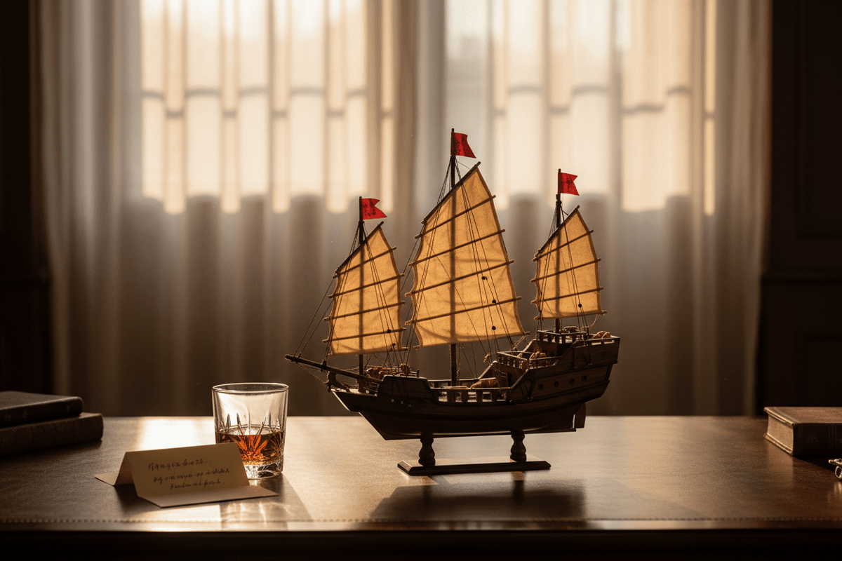 The Retirement Gift Nobody Forgets: Why a Handcrafted Ship Model Marks a Career - Ocean Relic Studio