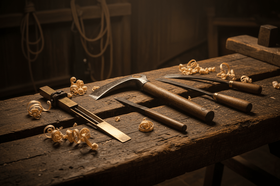 The Shipwright's Tools: Traditional Instruments of Chinese Boatbuilding - Ocean Relic Studio