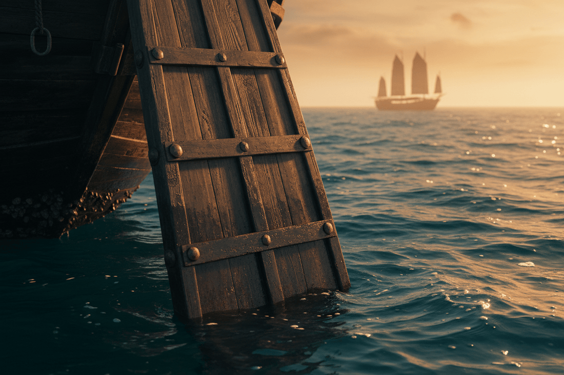 The Stern Rudder: China's Contribution to Global Seafaring - Ocean Relic Studio