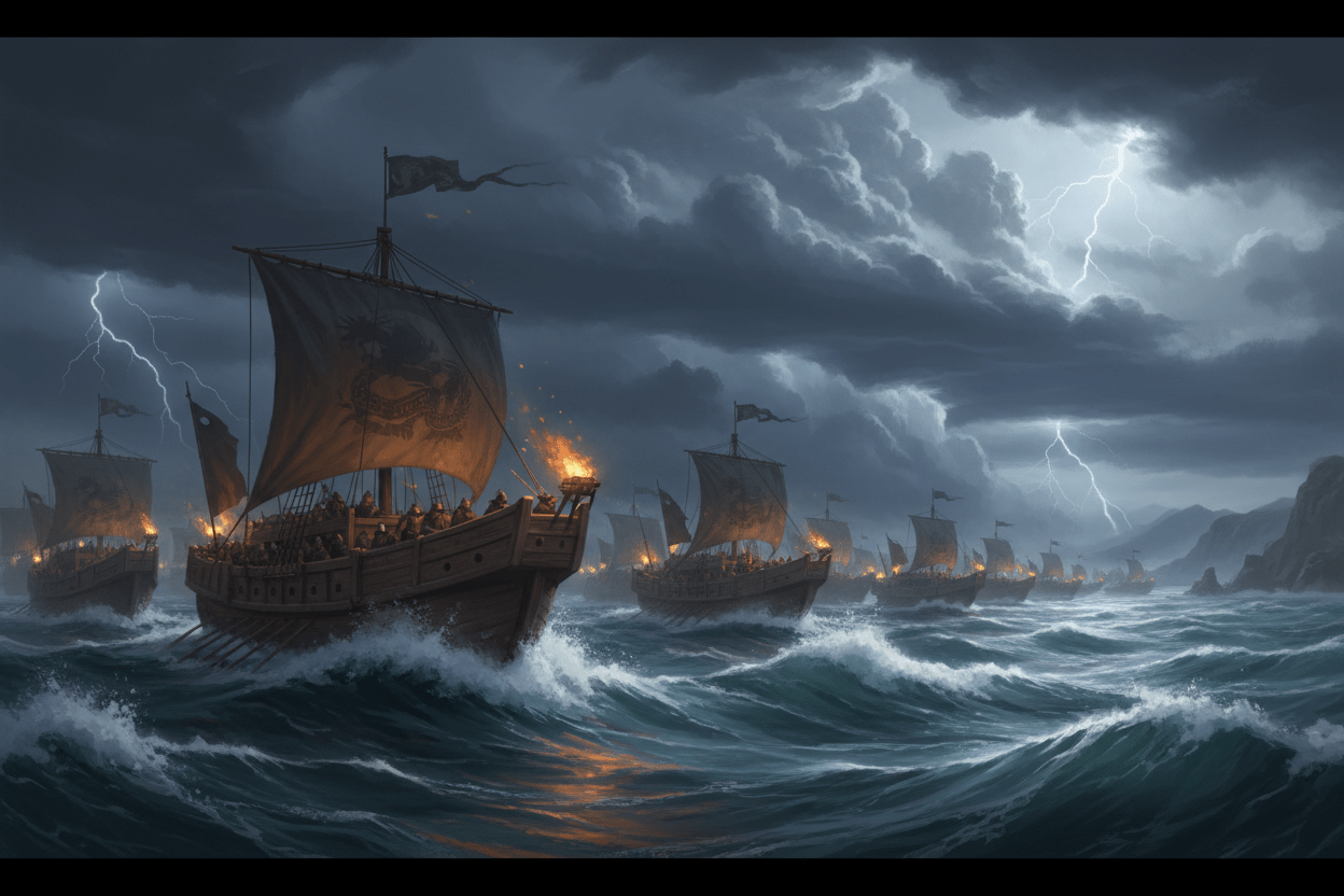 The Yuan Dynasty at Sea: Kublai Khan's Naval Campaigns and the Failed Invasions of Japan - Ocean Relic Studio