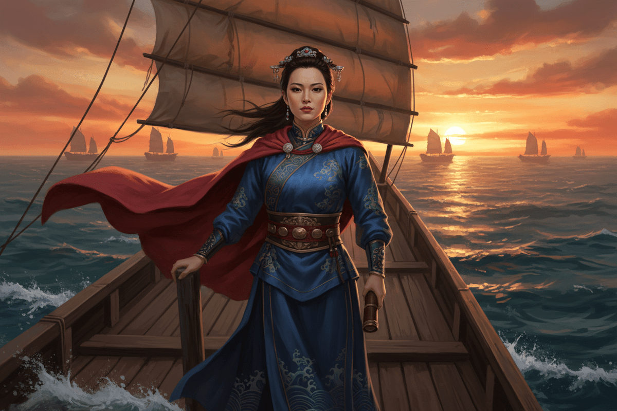 Women in Chinese Maritime History: Pirates, Commanders, and the Sea - Ocean Relic Studio