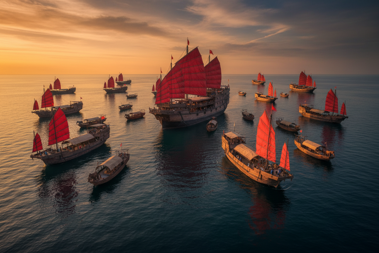 Zheng He's Fleet: The Ships, Roles, and Logistics Behind the Ming Dynasty's Greatest Voyages