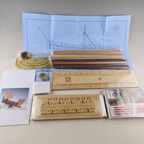 Caesar Roman Warship Wooden Ship Model Kit – 1:50 Scale Ancient Galley