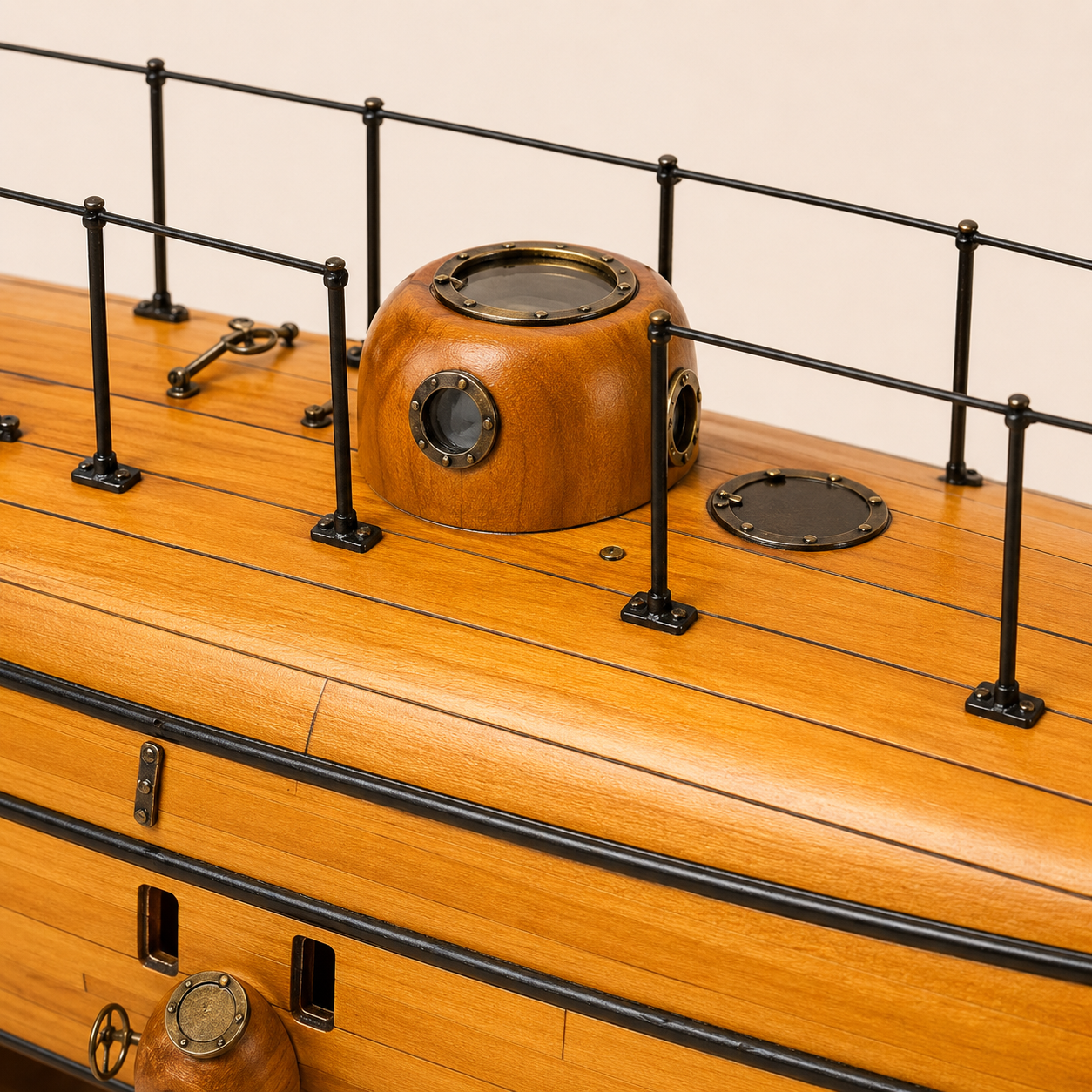 Ictineo II Submarine Wooden Ship Model Kit – 1:28 Scale Historic Spanish Submarine