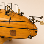 Ictineo II Submarine Wooden Ship Model Kit – 1:28 Scale Historic Spanish Submarine
