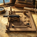 Ancient Naval Cannon Wooden Model Kit – 1:30 Scale Deck Diorama