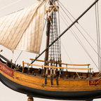 Kit per modellino navale in legno Marmara Trade Boat – imbarcazione a vela ottomana in scala 1:48
