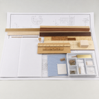 Louise Victorian Dampfer Modellbausatz aus Holz – Maßstab 1:26