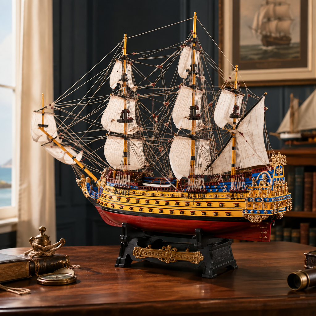 Le Soleil Royal Holzschiffsmodell – Deluxe 145 cm