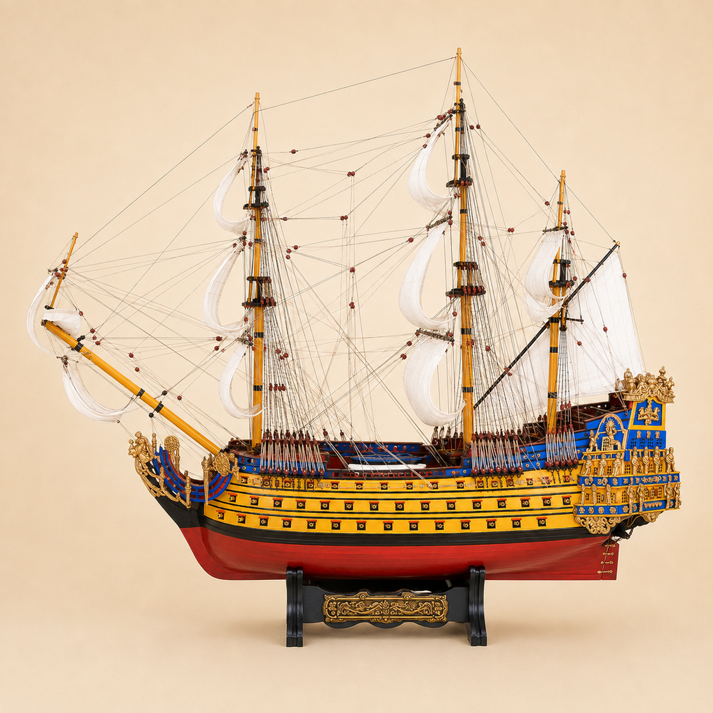Le Soleil Royal Holzschiffsmodell – Deluxe 145 cm