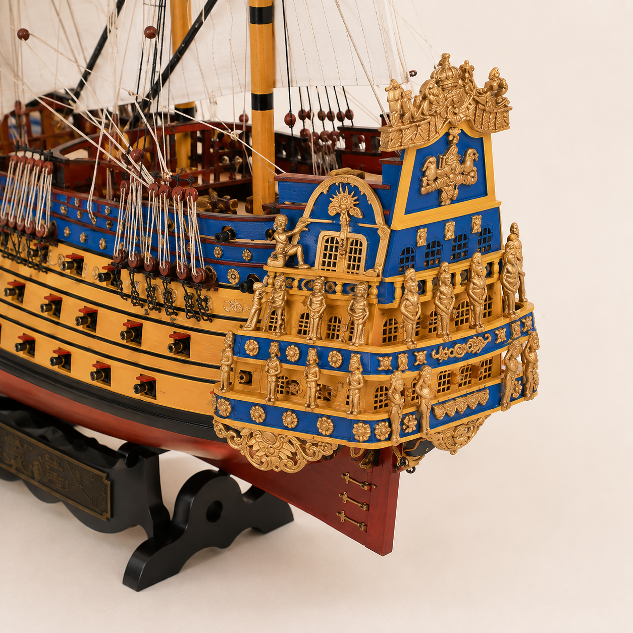 Le Soleil Royal Holzschiffsmodell – Deluxe 145 cm