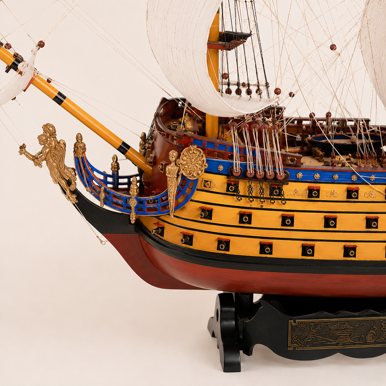Le Soleil Royal Holzschiffsmodell – Deluxe 145 cm