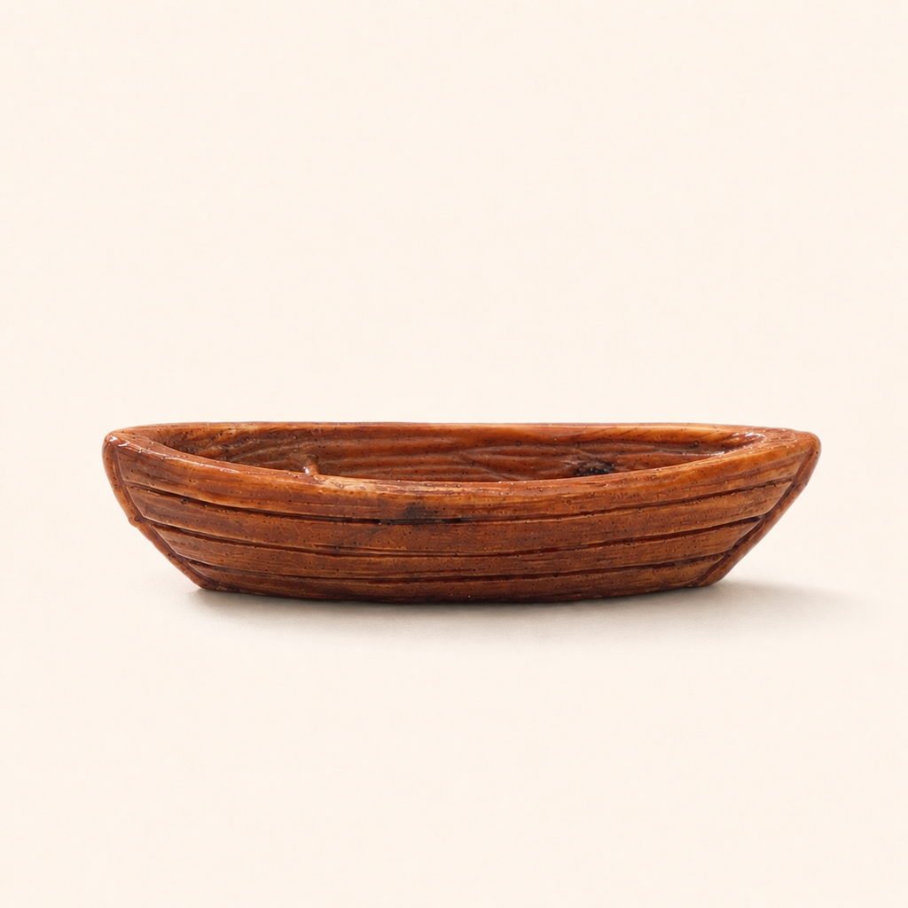 Miniature Rowboat Model – Resin Collectible 3.3 cm
