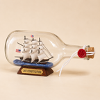 USS Constitution Ship in a Bottle – Large Display 23 cm