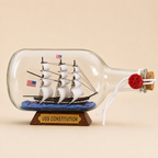 USS Constitution Ship in a Bottle – Large Display 23 cm