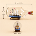 USS Constitution Ship in a Bottle – Large Display 23 cm