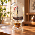 Navio à Vela em uma Garrafa – Miniatura Clássica 16 cm