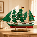 Alexander von Humboldt Wooden Ship Model – Premium 52 cm - Ocean Relic Studio