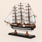 Amerigo Vespucci Italian Tall Ship Model – Premium 52 cm - Ocean Relic Studio