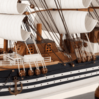 Amerigo Vespucci Italian Tall Ship Model – Premium 52 cm - Ocean Relic Studio