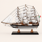 Amerigo Vespucci Italian Tall Ship Model – Premium 52 cm - Ocean Relic Studio