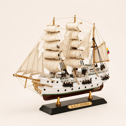 A.R.C. Gloria Wooden Ship Model – Classic 33 cm - Ocean Relic Studio