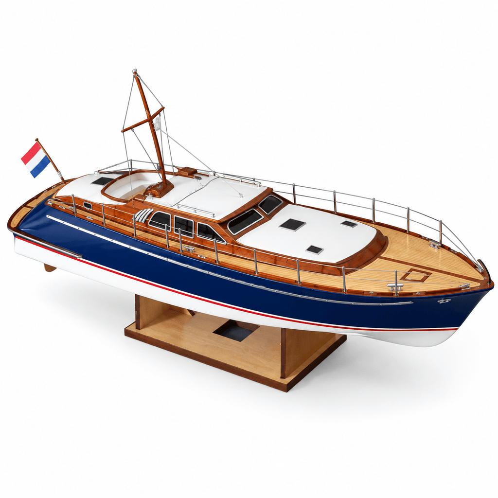 Blue Knight Runabout Wooden Ship Model Kit – 1:32 Scale - Ocean Relic Studio