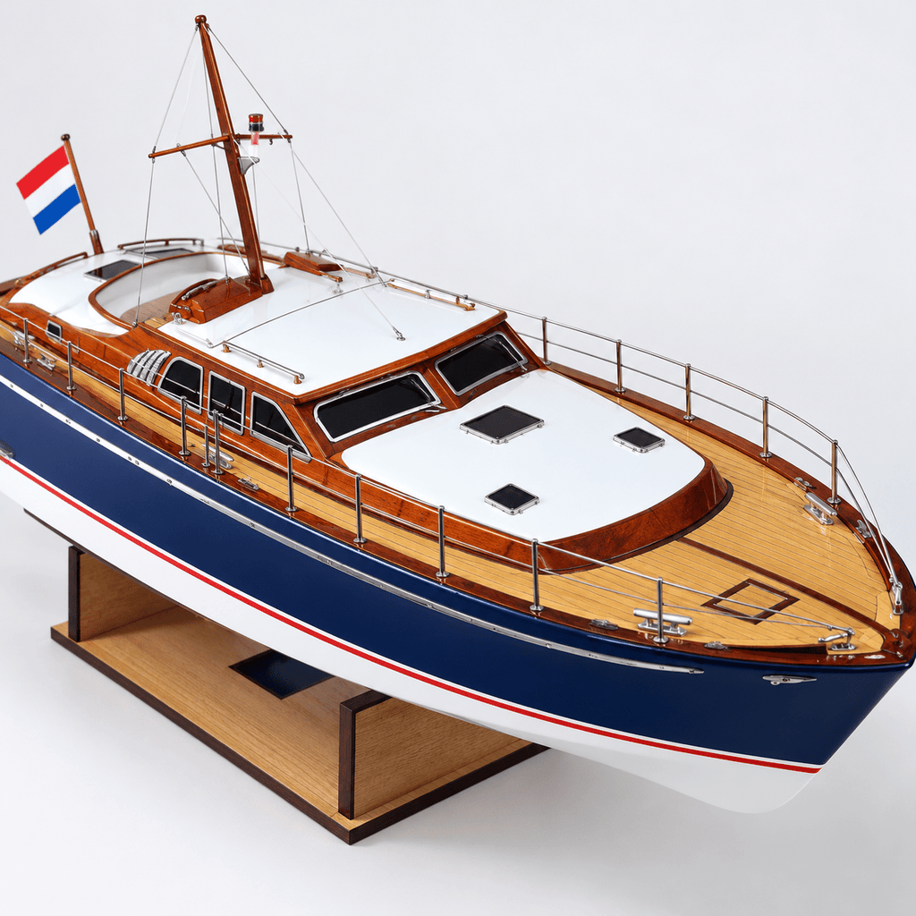 Blue Knight Runabout Wooden Ship Model Kit – 1:32 Scale - Ocean Relic Studio